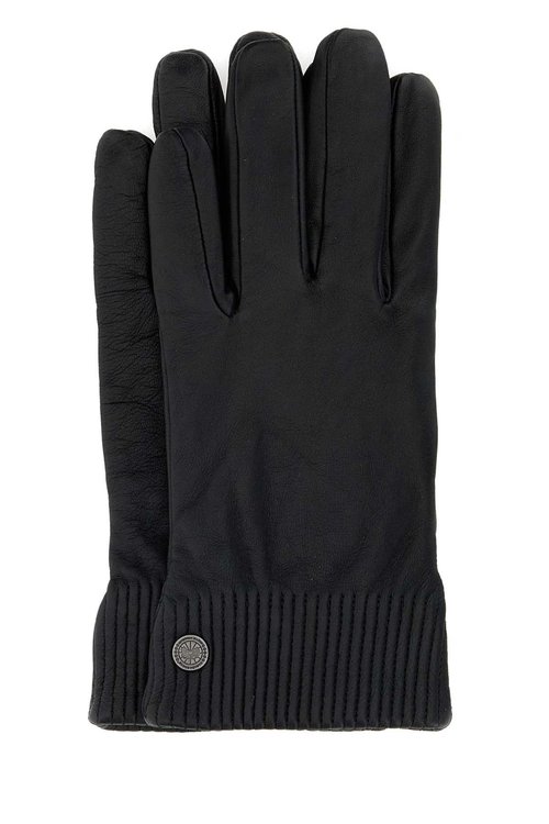 Canada Goose Black Leather Gloves - 5443L9061