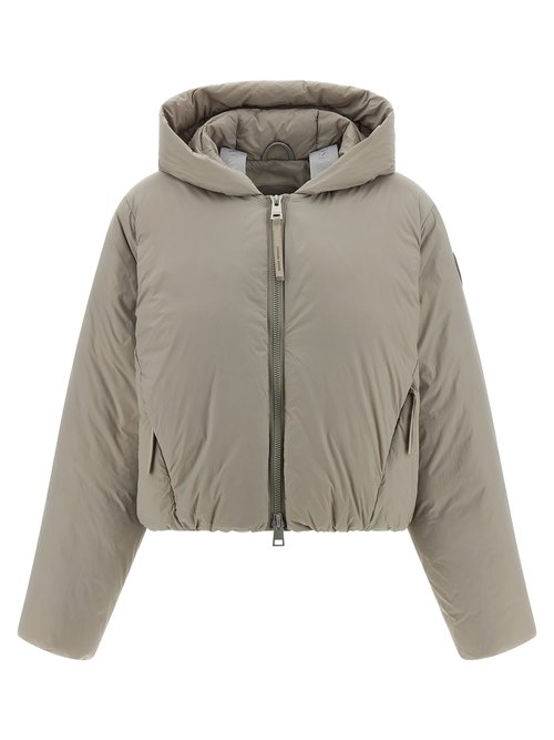 Canada Goose Gray Elba Down Jacket - Limestone - 2756WT9432