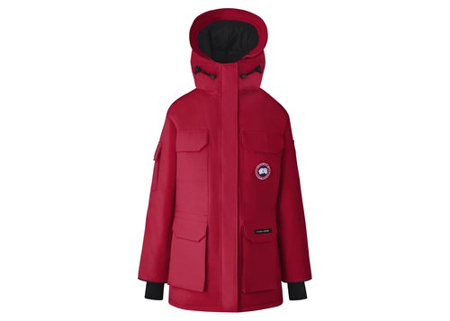 Canada Goose Expedition Heritage Parka Jacket Classic Fit - Red - 4660M FUR