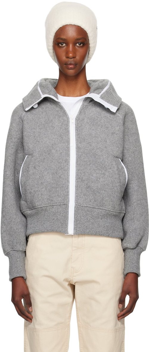 Canada Goose Gray Chilliwack Bomber Jacket - Greige - 7102W199