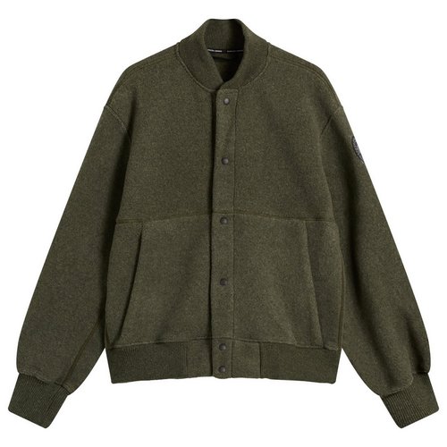 Canada Goose Hudson Fleece Bomber Jacket - Dark Sage - 7221MB-9663