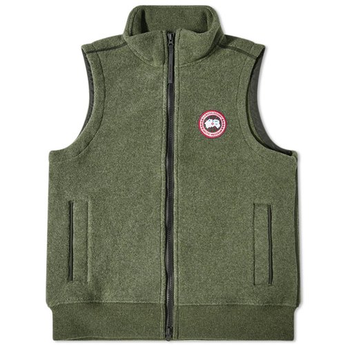 Canada Goose Mersey Fleece Vest - Dark Sage - 7052M-663