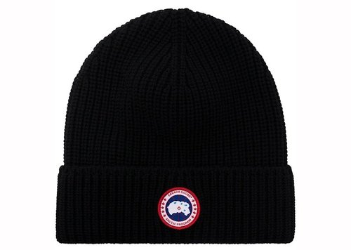 Canada Goose Rib Toque Beanie - Black