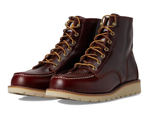 Carhartt 6 Moc Toe Wedge Boot Work Boots - Red Brown - FW6145-M