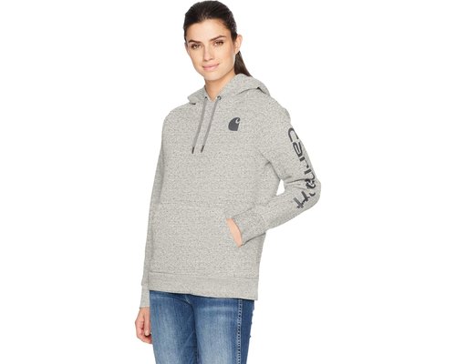 Carhartt Clarksburg Pullover Sweatshirt Sweatshirt - Asphalt Heather Nep - 102791-E07