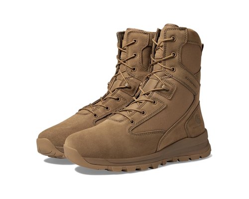 Carhartt Gilmore WP 8 Side Zip Soft Toe Boot Boots - Coyote Suede - FH8022-M