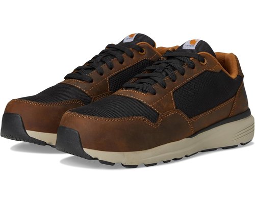 Carhartt Greenfield SD Nano Toe Work Sneakers Work Boots - Brown/Black - FG2465-M
