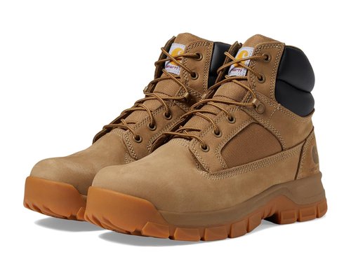 Carhartt Kentwood 6 Steel Toe Work Boots Boots Wide - Coyote Nubuck - FK7200-M