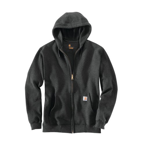 Carhartt Loose Fit MW FZ Hoodie -Mens - Carbon Heather - K122_026
