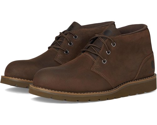 Carhartt Plain Toe Wedge Chukka Hiking Boots - Dark Brown - FW4004-M