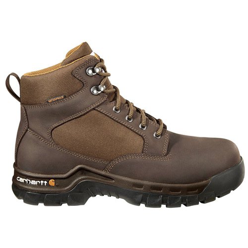 Carhartt Rugged Flex 6 Inch Waterproof Soft Toe Work Boots - Brown - FF6013-M