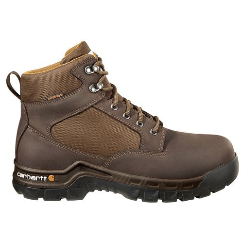 Carhartt Rugged Flex 6 Inch Waterproof Steel Toe Work Boots - Brown - FF6213-M