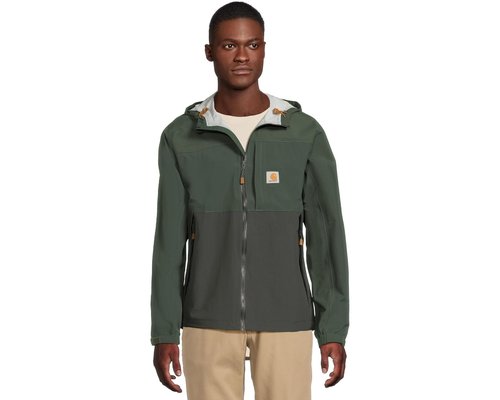 Carhartt Storm Defenderr Relaxed Fit Lightweight Packable Jacket Clothing - Forestry Green/Dark Forestry Green - 105751-GK5