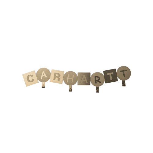 Carhartt WIP ABC Wall Coat Hanger - Gold - I036423_3K_XX