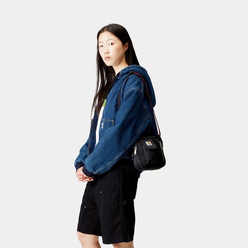 Carhartt WIP Alumni Essential Bag, Small Black Scarlet - I035212_31Y_XX