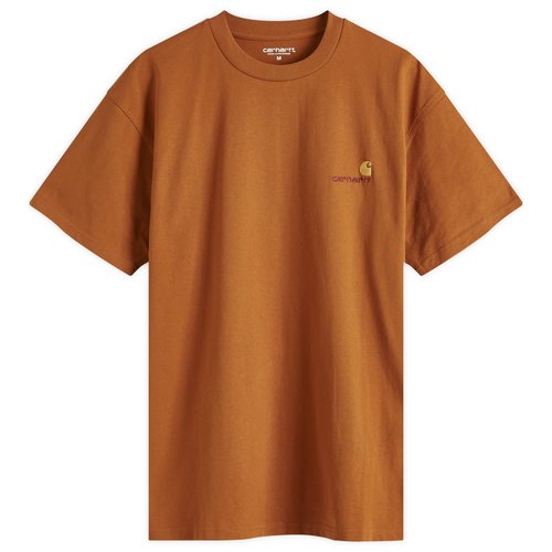 Carhartt WIP American Script T-Shirt - Sienna - I029956_2LW_XX