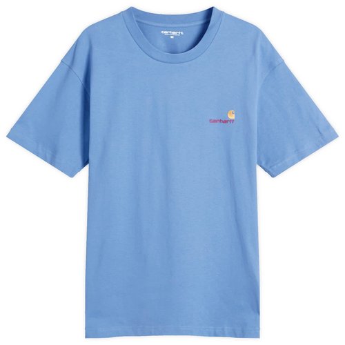 Carhartt WIP American Script T-Shirt - Sorrent - I029956_1YI_XX