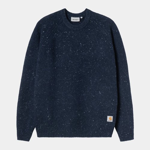 Carhartt WIP Anglistic Knit Jumper - Speckled Jupiter - I010977_3AT_XX