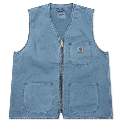 Carhartt WIP Arbor Vest - Storm Blue Faded - I030438_0WA_FH
