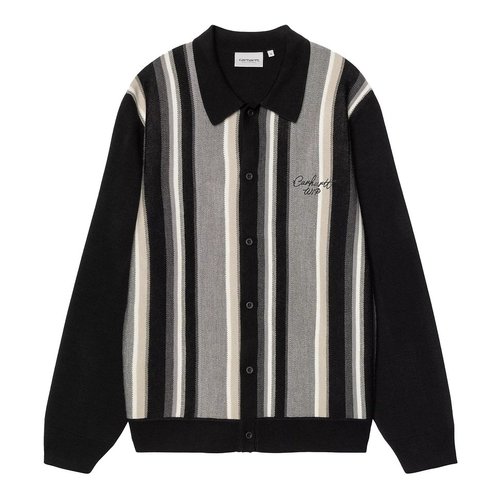 Carhartt WIP Bainter Cardigan - Bainter Stripe/Graphite - I035397_3BA_XX