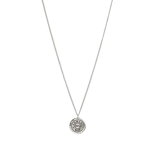 Carhartt WIP Bottle Cap Pendant Necklace - Silver - I033325_95_XX