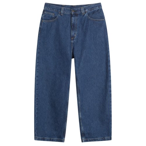 Carhartt WIP Brandon Loose Straight Jeans - Blue Stone Washed - I035893_01_06