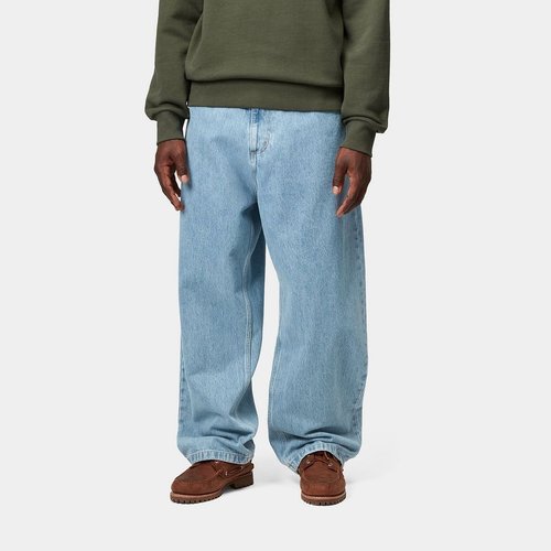 Carhartt WIP Brandon Pant Denim, 13.5 oz - Blue Stone Bleached - I035893_01_12