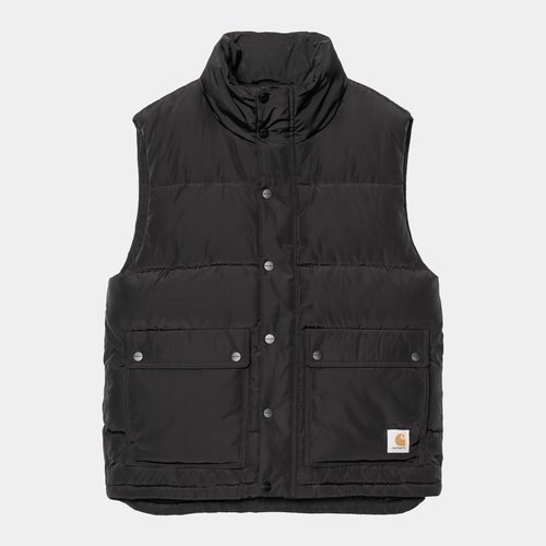 Carhartt WIP Carhartt Black Nylon Brent Vest - I035362_89_XX