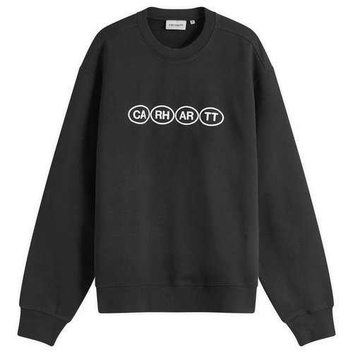 Carhartt WIP Bumper Sweatshirt - Black/White - I034728_0D2_XX