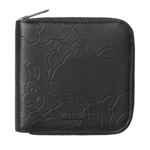 Carhartt WIP Camo Duck Wallet - Black/Black - I035402_00E_XX