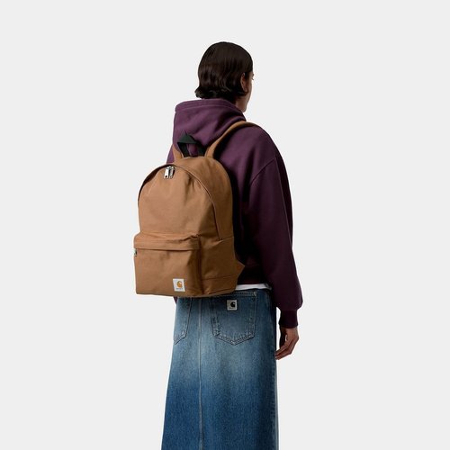 Carhartt WIP Canvas Backpack Hamilton Brown - I035993_HZ_XX