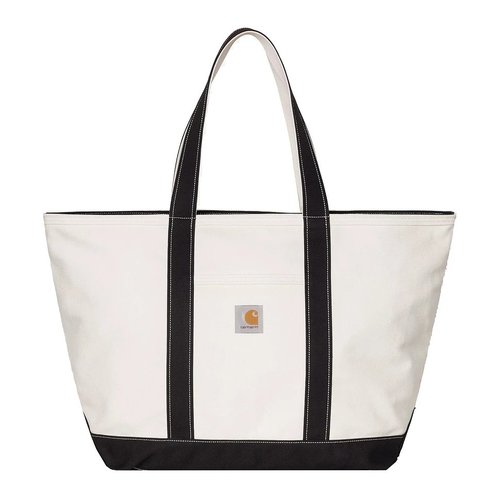 Carhartt WIP Canvas Beach Tote - Natural/Black - I036926_1K6_XX