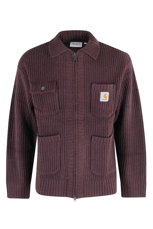 Carhartt WIP Carhartt Chore Knit Jacket - I035399 097 PALISANDER BROWN