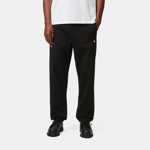 Carhartt WIP Chase Sweat Pant Black Gold | XXL | - I037458_00F_XX