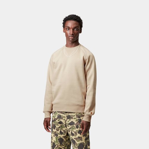 Carhartt WIP Chase Sweatshirt Fleur De Sel Gold - I033660_38A_XX