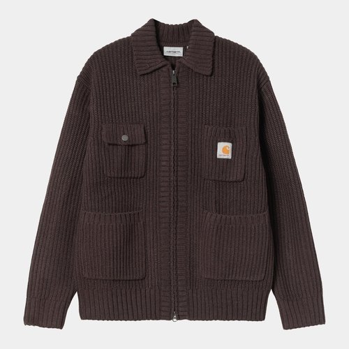 Carhartt WIP Chore Knit Jacket - Palisander - I035399_33H_XX