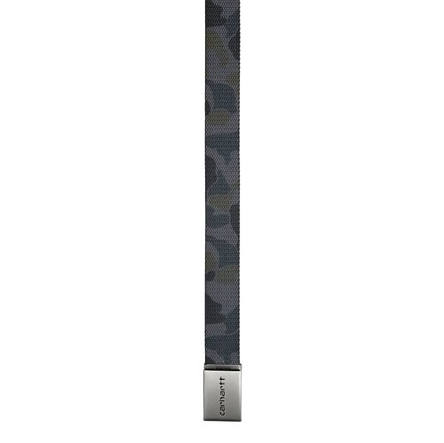 Carhartt WIP Chrome Clip Belt - Grey Duck Camo - I019176_2HV_XX