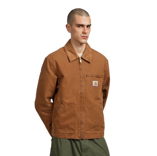 Carhartt WIP Carhartt Detroit Jacket Stone Canvas - Hamilton Brown - I034819_1FJ_4O