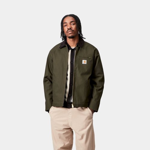 Carhartt WIP Lined Detroit Jacket - Olive/Black - I015264_3CM_01