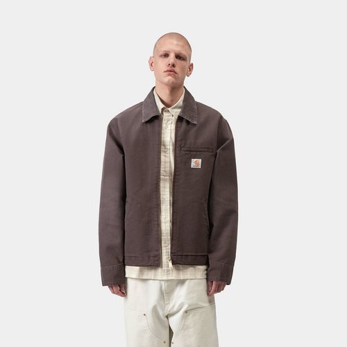 Carhartt WIP Carhartt Detroit Jacket Stone Canvas - Shale - I034819_3MB_4O