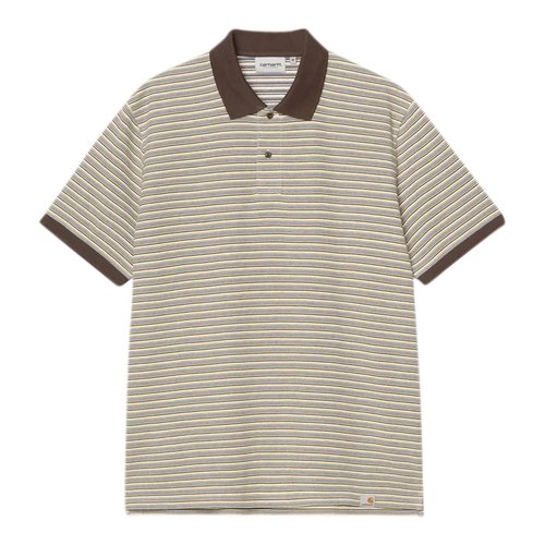 Carhartt WIP Dion Polo - Dion Stripe/Wax - I036306
