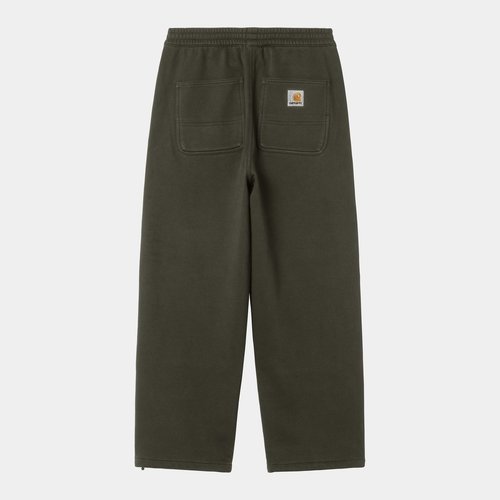Carhartt WIP Double Knee Sweat Pant Olive stone washed - I035546_49_06