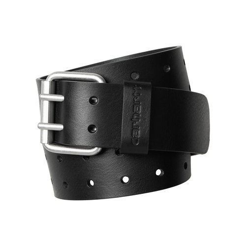 Carhartt WIP Double Script Belt - Black/Silver - I036105_0M4_XX