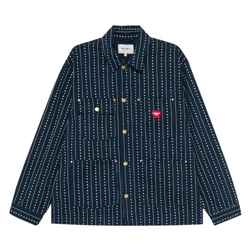 Carhartt WIP Drewe Chore Coat | Blue | Size XL - I034823 INK