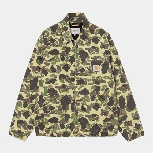 Carhartt WIP Duck Detroit Jacket - Green Camo Duck - I034281_2EQ_06