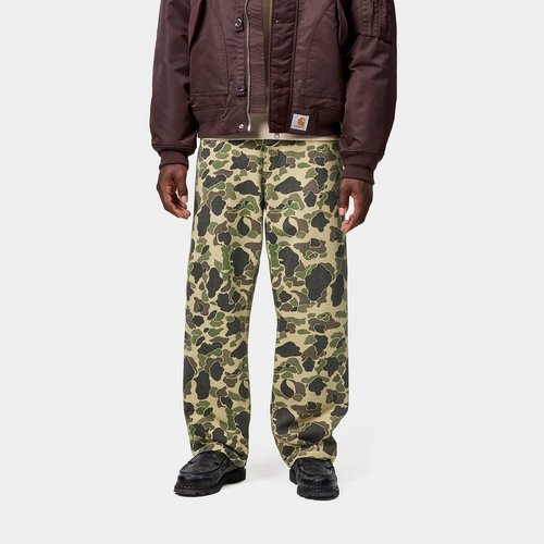 Carhartt WIP Duck Single Knee Pants - Green Camo Duck - I033896_2EQ_06