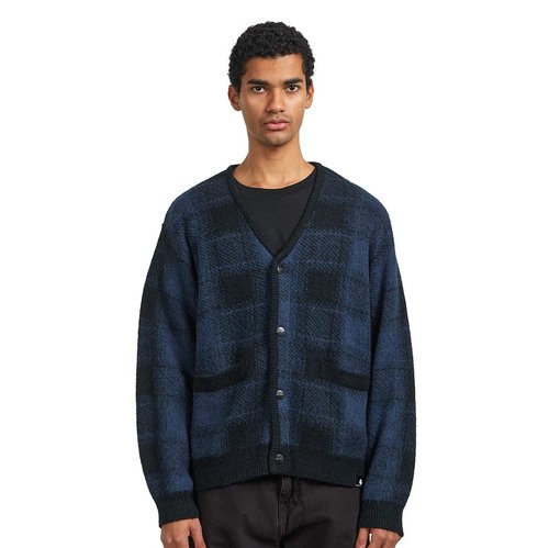 Carhartt WIP Everson Cardigan - Everson Jacquard/Black/Jupiter - I035978_3PI_XX