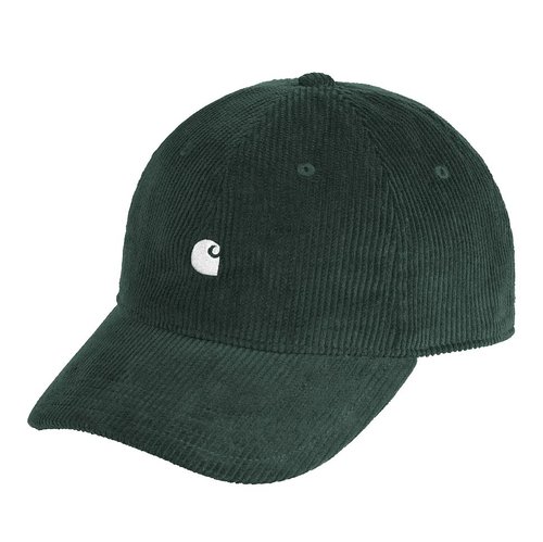 Carhartt WIP Harlem Cap - Kale Green/White - I036729_3T3_XX