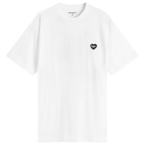 Carhartt WIP Heart II Hartt T-Shirt - White - I035203_02_XX