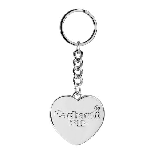 Carhartt WIP Heart Keychain - Silver - I034903_95_XX